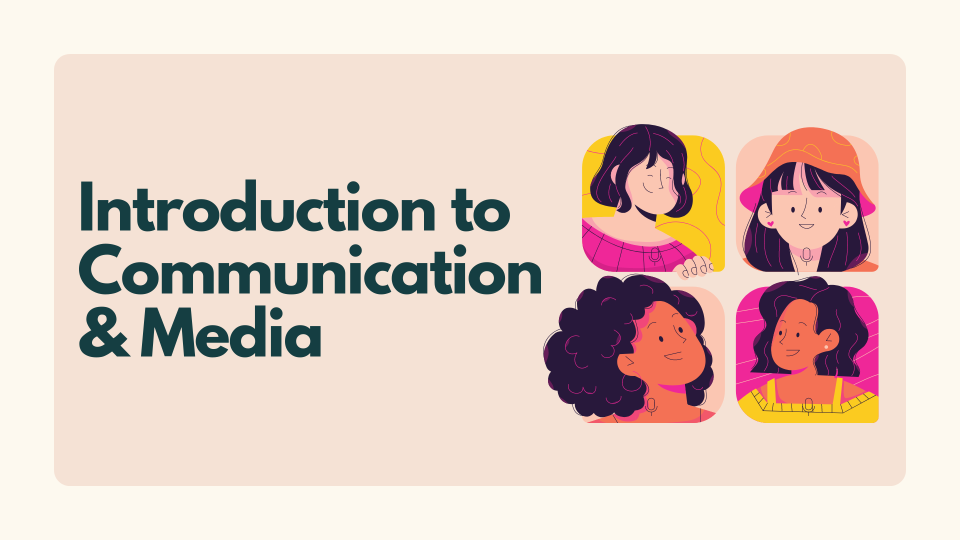 thesis topic for communication and media studies